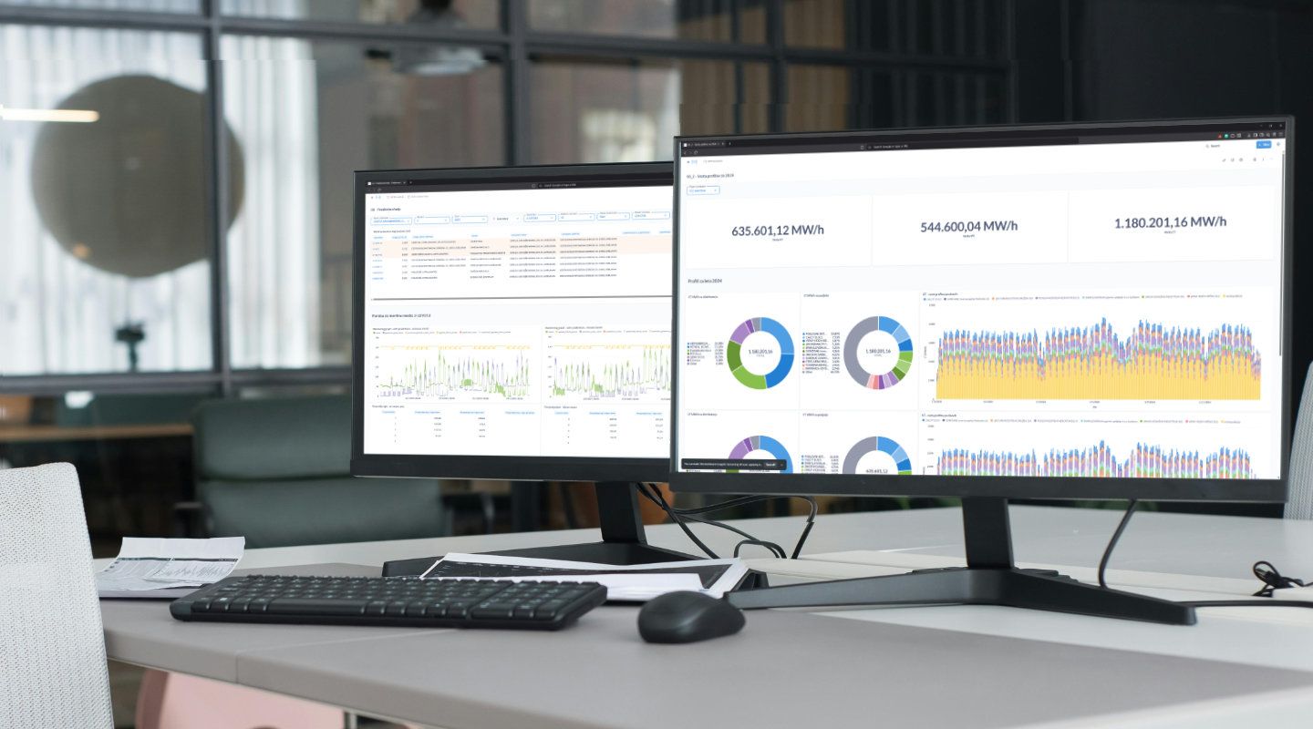 Energy profile monitoring and prediction dashboard